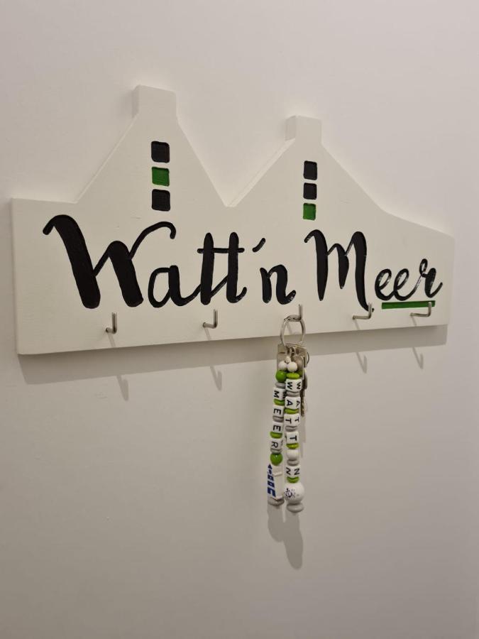 Erdgeschoss Wohnung Watt'N Meer Mit Garten In Dangast Varel Extérieur photo